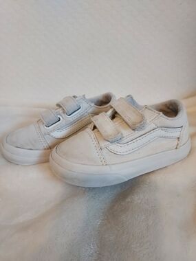 Vans Kids Canvas Sneakers Toddler/Baby Sz 6 Everyday Easy Close Casual Outdoor